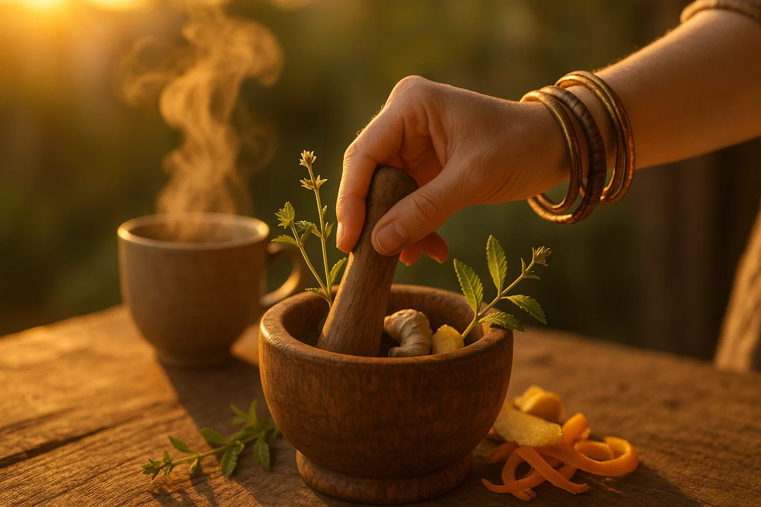 Чайная магия: травяные эликсиры женской силы