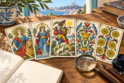 CBD Tarot de Marseille: колода Бен-Дова и чтение карт