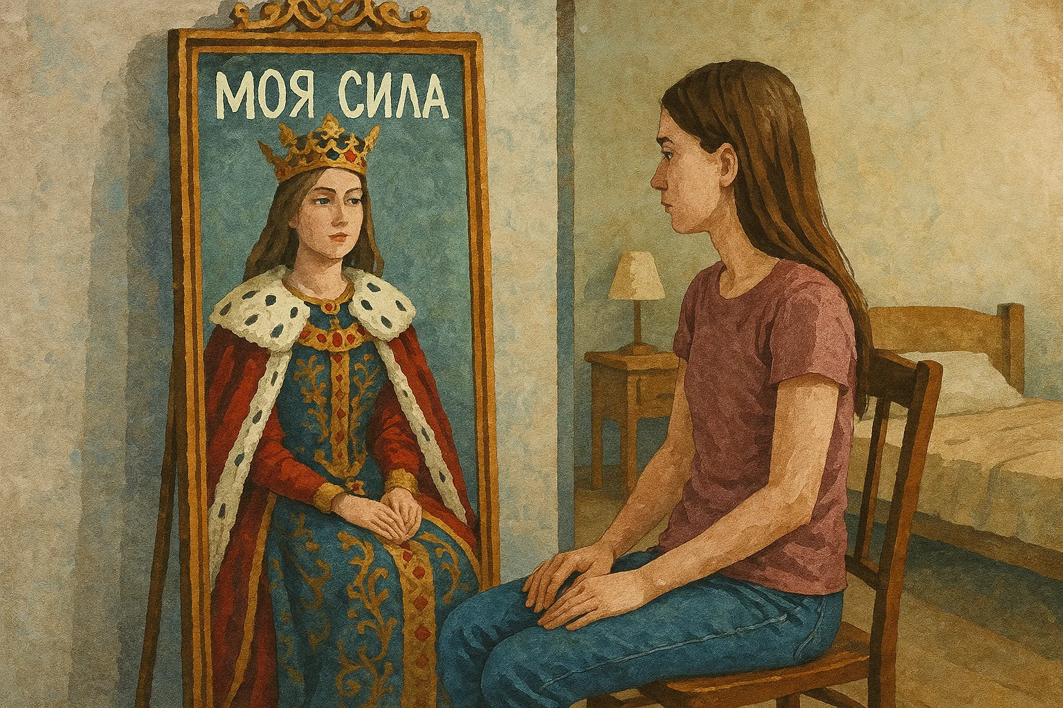 Зеркальный трон уверенности