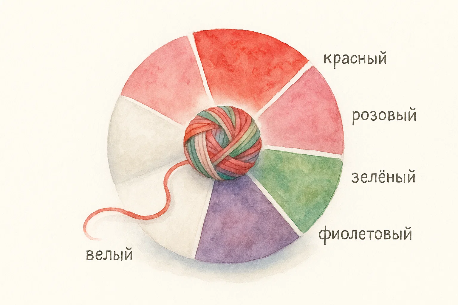 Цвета нитей и их значения