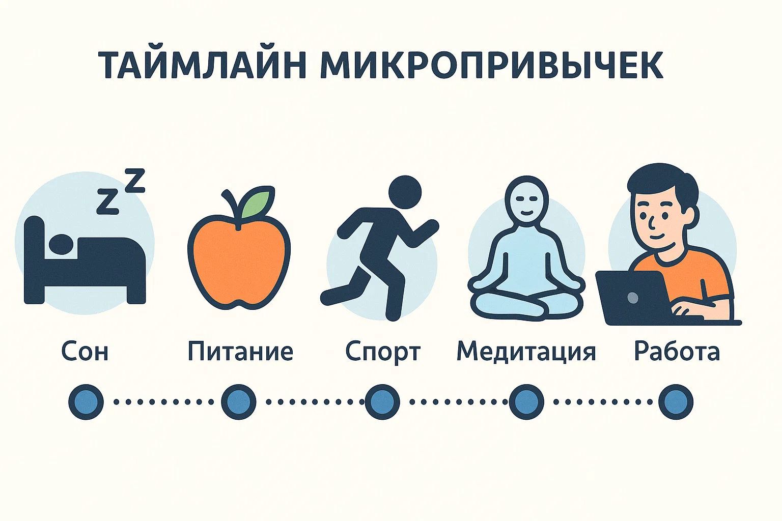 Таймлайн биохакера