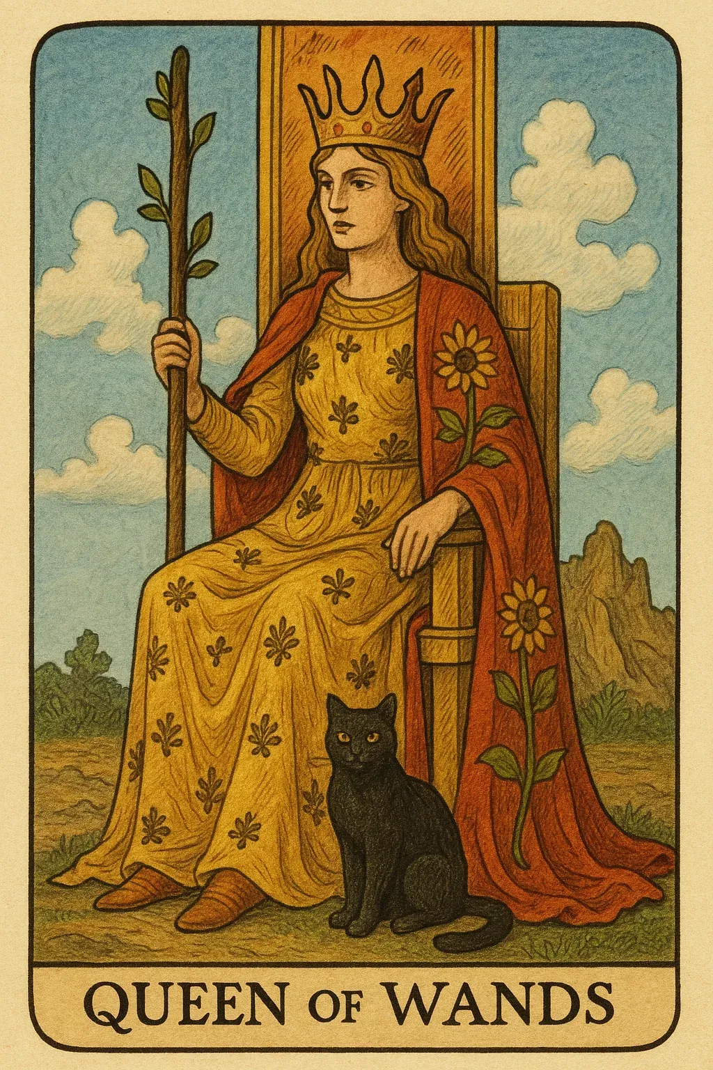Королева жезлов