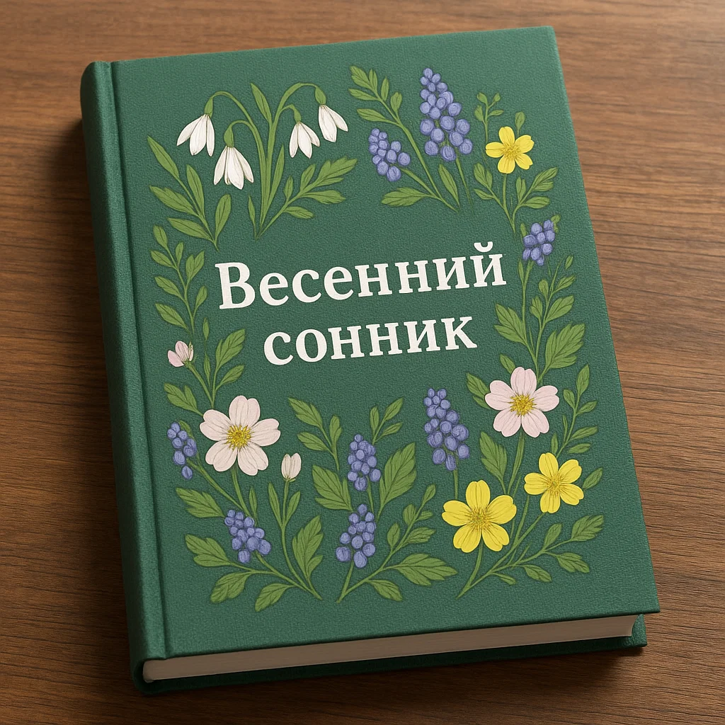 Обложка сонника Весенний Сонник