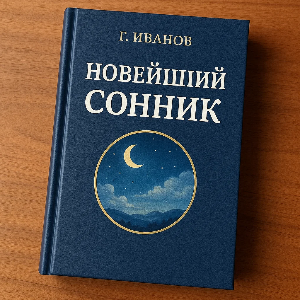 Обложка сонника Новейший Сонник Г. Иванова