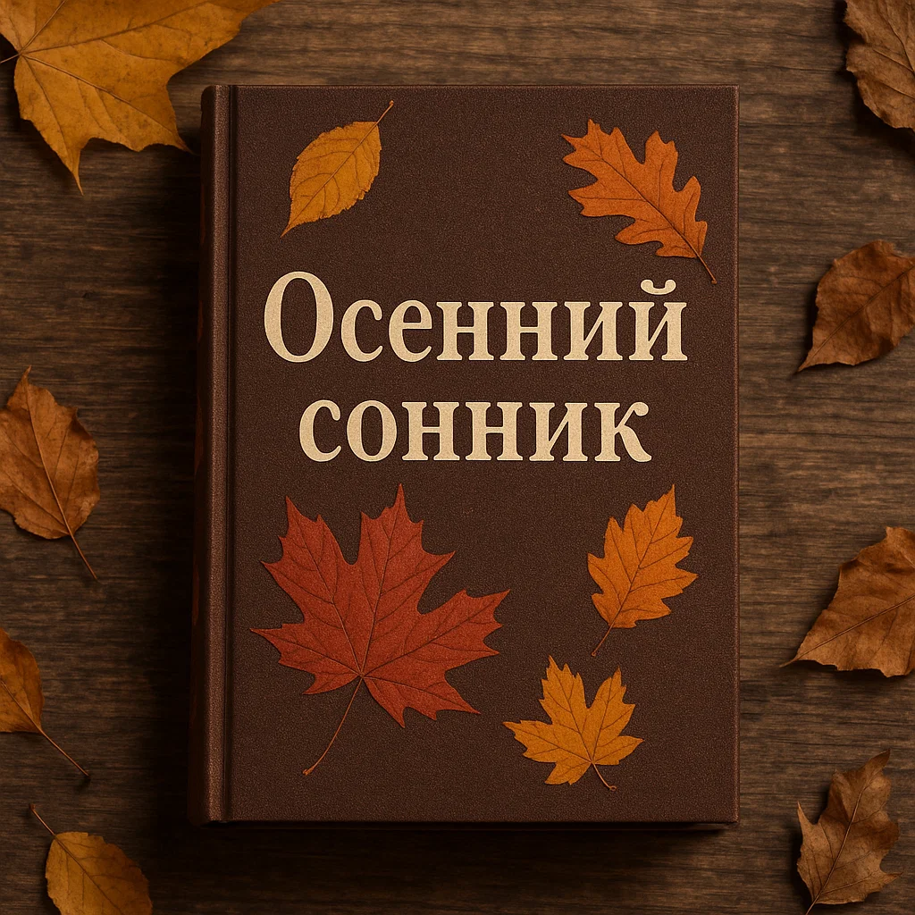 Обложка сонника Осенний Сонник