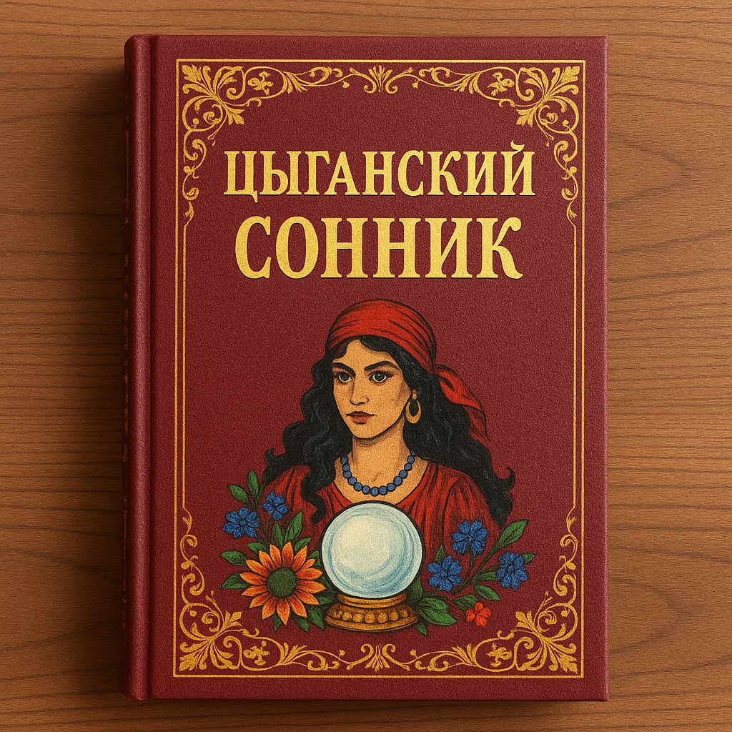 Обложка сонника Цыганский Сонник