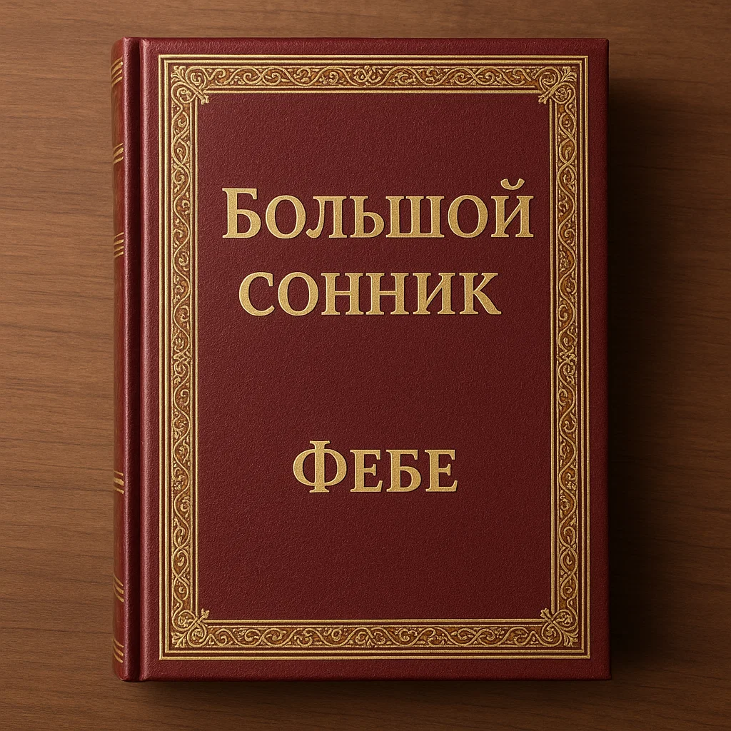 Обложка сонника Большый Сонник Фебе