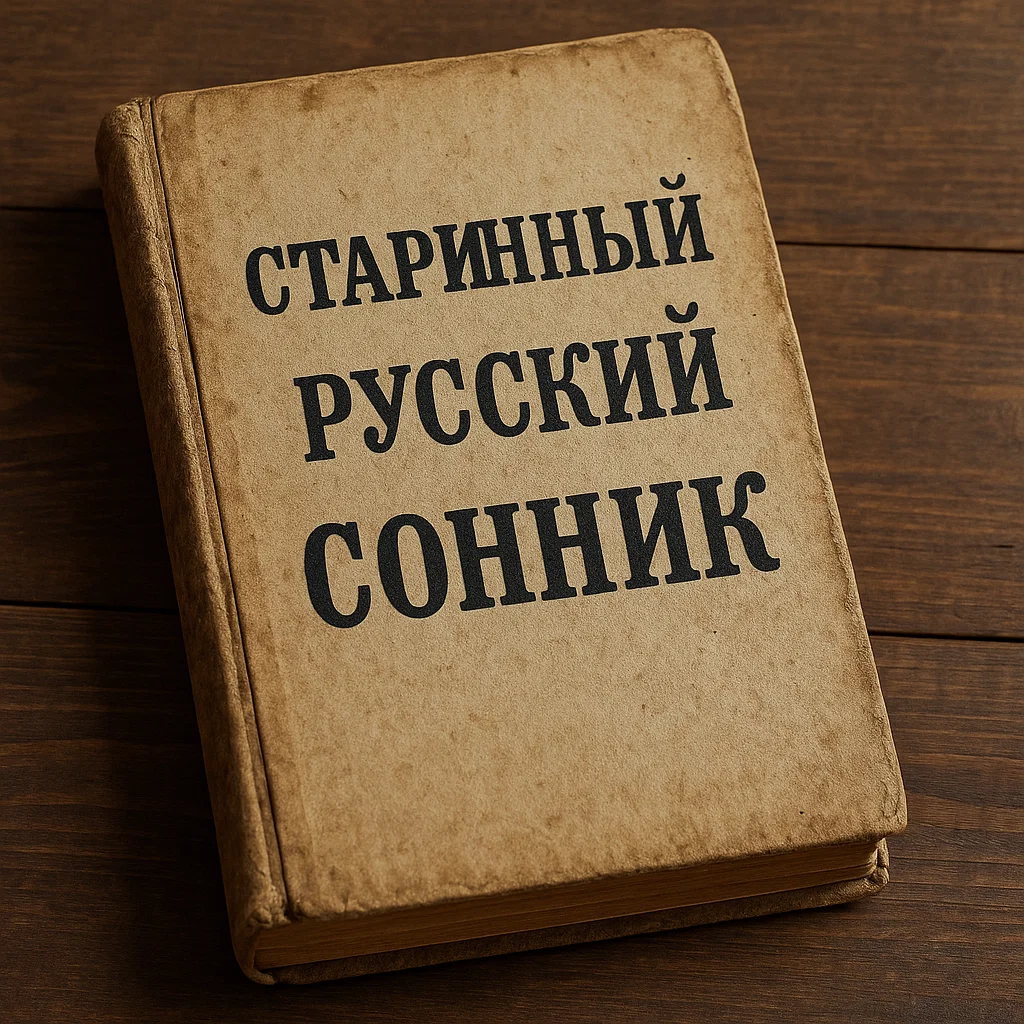 Обложка сонника Старинный русский Сонник