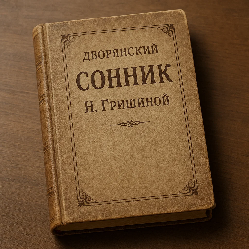 Обложка сонника Дворянский Сонник Н.Гришиной