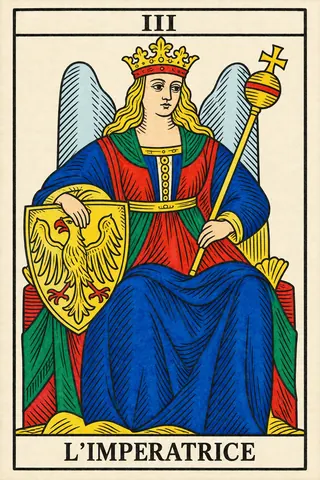 Императрица — карта Марсельского Таро