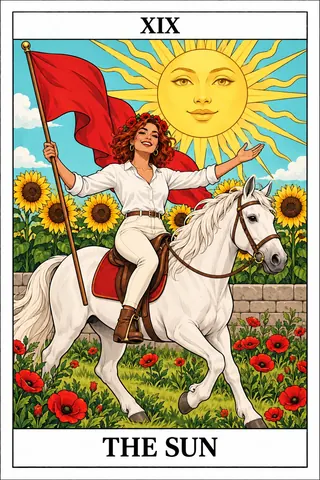Солнце — карта Таро современной ведьмы